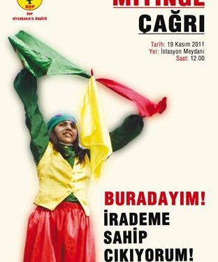 Diyarbakır’da ‘İrademe Dokunma’ Mitingine Katılım Çağrısı!
