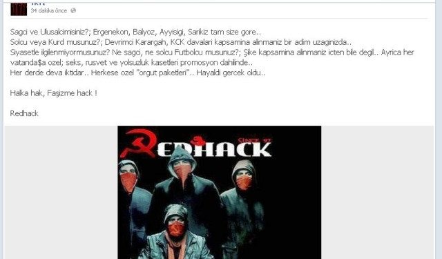 Redhack Bu Kez TRT1’i Hedefledi!