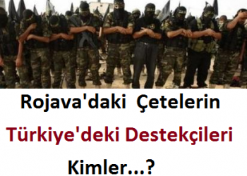 Rojava’daki Katliamın,T.C’deki Ortakları Kim?