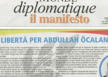 LE MONDE DİPLOMATİQUE’TE ÖCALAN’A ÖZGÜRLÜK İLANI