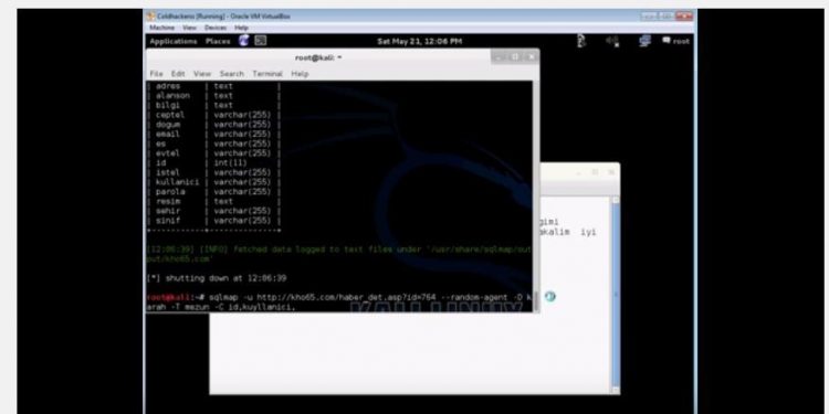 KARAHARP OKULU SİTESİ BİLGİLERİ KÜRT HACKERLERİN ELİNE GEÇTİ
