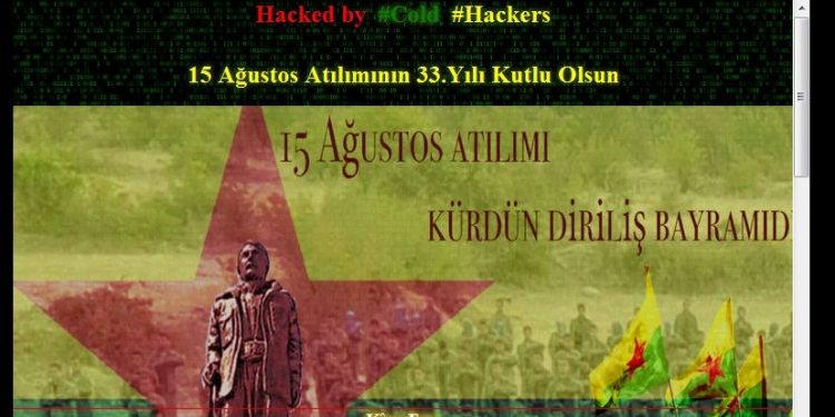 KÜRT HACKER GRUPLARI 15 AĞUSTOS’U ERKEN GETİRDİ!
