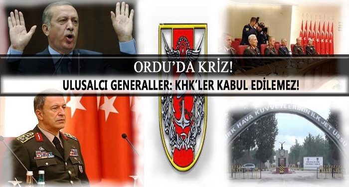 ULUSALCILAR “KALKIŞMA  YAPMAYA MI HAZIRLANIYOR!