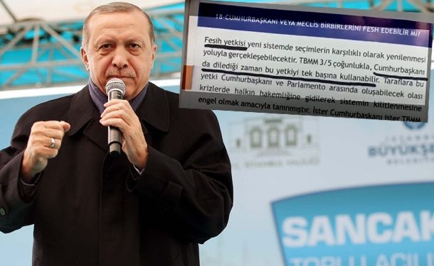 Erdoğan saltanatına ‘Hayır’ mı ‘Evet’ mi?