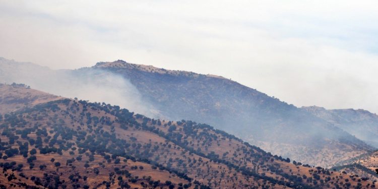 Balafirên Artêşa Tirk Başurê Kurdistanê Bê Navber Topbaran Dike