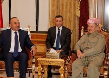 Çawuşoglu Nameyek Taybet Ji Bo Barzanî Şand