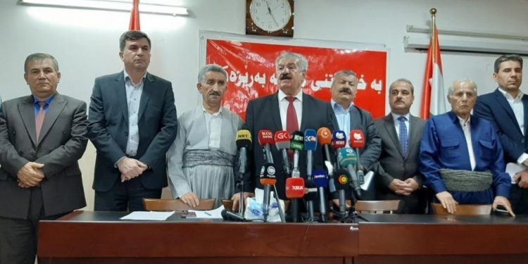 14 Partiyên Başurê Kurdistanê Li Dijî Êrişên Li Ser Rojava Kombûn