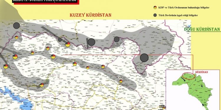 MİT, KDP VE ÇETELERDEN ORTAK TAMPON BÖLGE