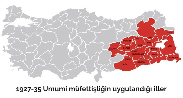 KÜRDİSTAN’DA SÖMÜRGE VALİLİKLERİ: UMUMİ MÜFETTİŞLİKLER (ARAŞTIRMA-DOSYA)-2