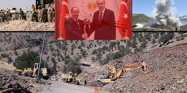 KDP Xelîfan’da MİT İçin Yeni Karakollar Kuruyor-ÖZEL HABER