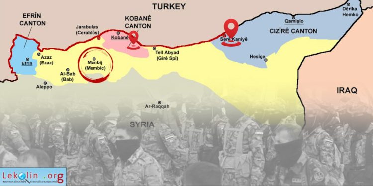 Dewleta Tirk a Dagirker Plan Dike Êrîşê Xeta Minbic û Kobanê Bike- NÛÇEYA TAYBET