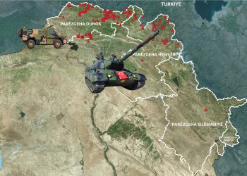 Malpera Me Dê Nexşeya Baregehên Veşartî Yên Dewleta Tirk Ên Li Başûrê Kurdistanê Biweşîne