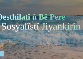 Bê Desthilatî û Bê Pere Bi Sosyalîstî Jiyankirin-2