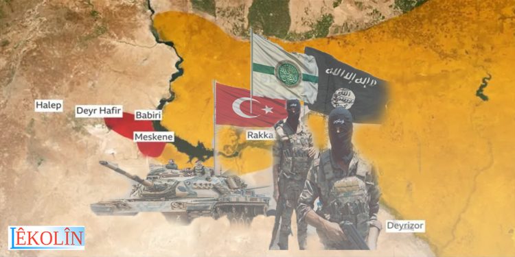 Plana Êrîşa Bejayî ya Hevbeş a HTŞ-Tirkiye-DAIŞ’ê – NÛÇE TAYBET